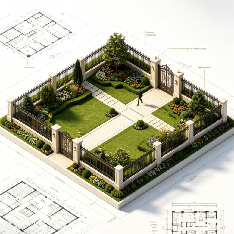 Complete Property Fence Masterplan
