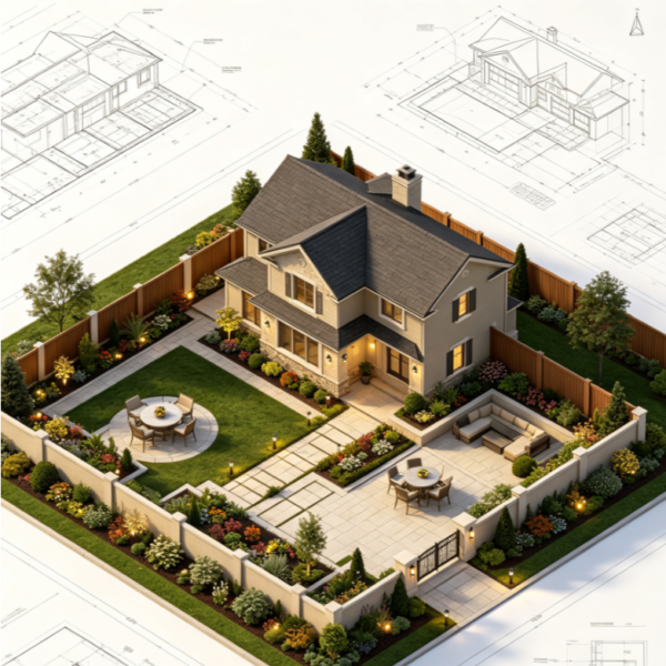Fence & Landscape Integration Plan