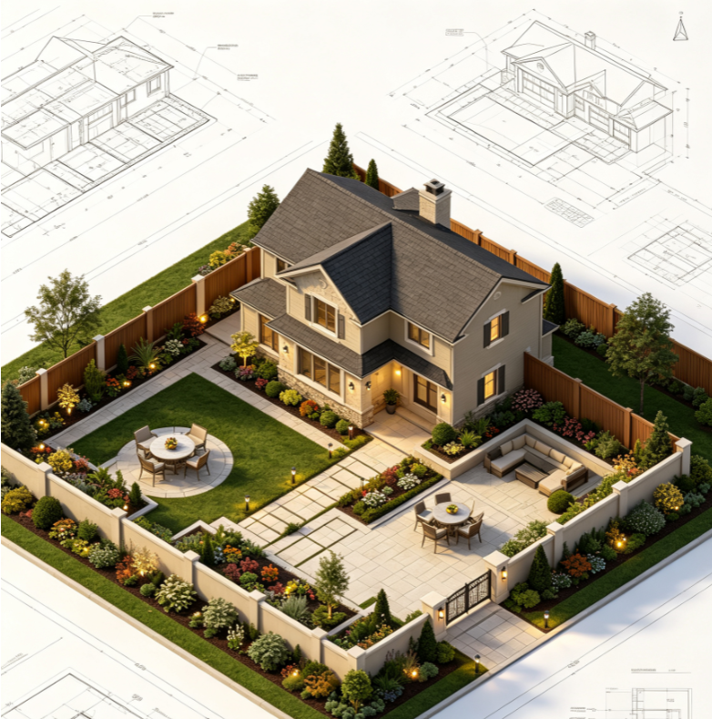 Fence & Landscape Integration Plan