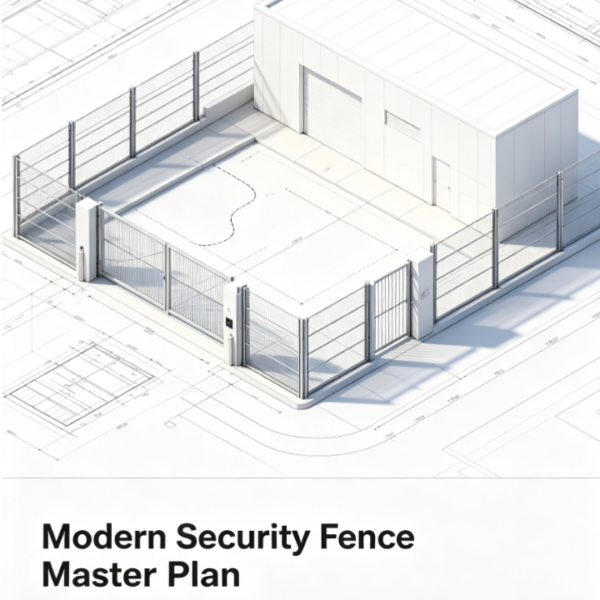 Modern Security Fence Master Plan