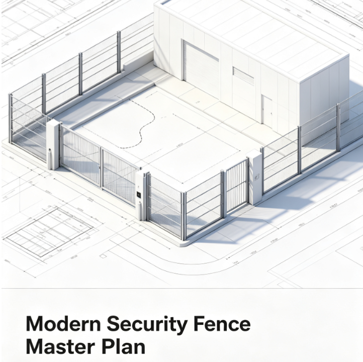 Modern Security Fence Master Plan