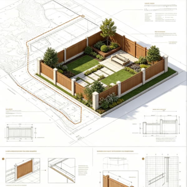 Custom Fence Layout & Planning